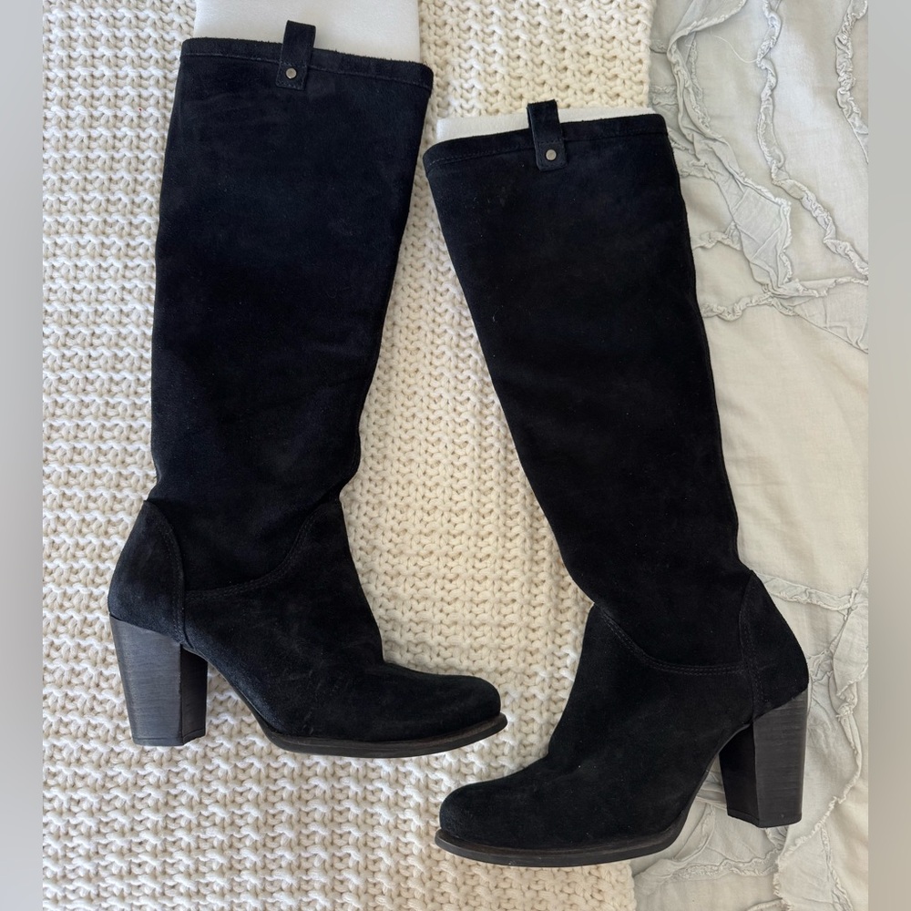 Ugg Ava Black Knee-High Women's Boots